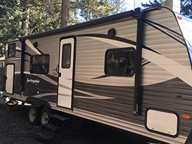 Large Travel Trailer for Rent